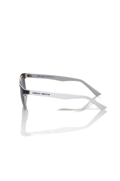 Black Metallic Fiber Men Sunglass