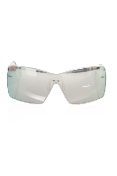 Silver Metallic Fibre Women Sunglasses