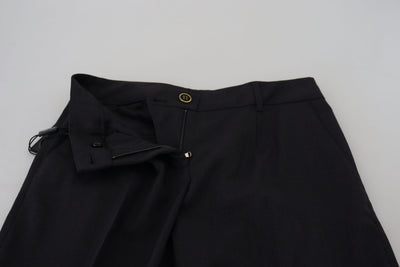 Grey Women Formal Tapered Pants