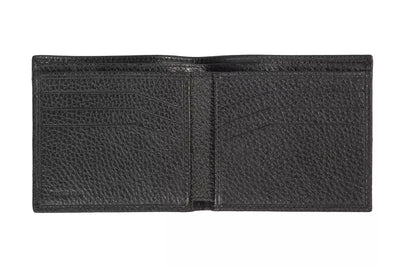 Black Leather Men's Wallet