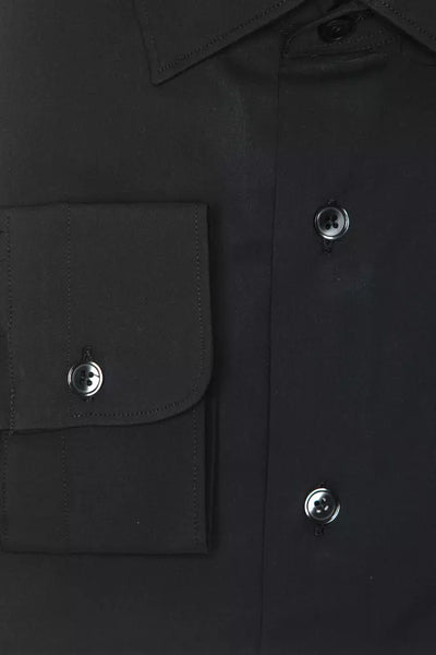 Gray Cotton Men Shirt