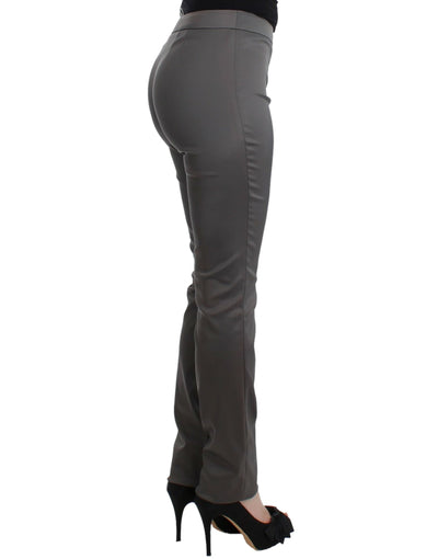 Gray slim fit pants