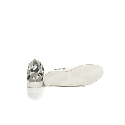 White Calfskin Men Sneaker