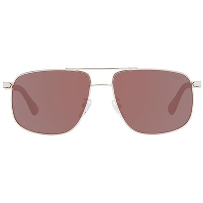 Rose Gold Men Sunglass