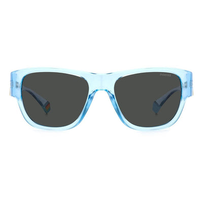 Blue Polycarbonate Sunglasses