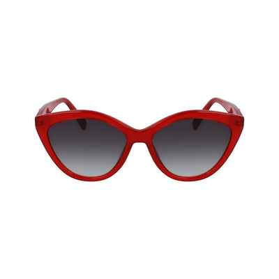 Red Acetate Sunglasses