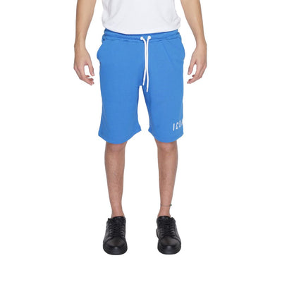 Blue Cotton Bermuda