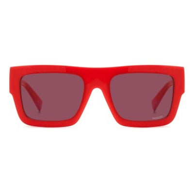 Red Plastic Sunglasses