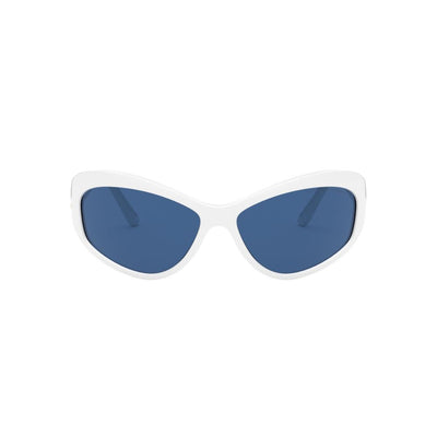 White Resin Sunglasses