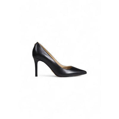 Black Leather High Heel