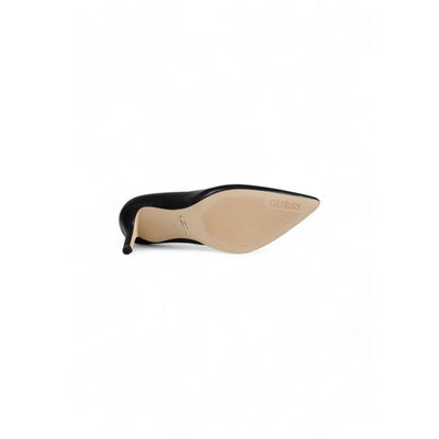 Black Leather High Heel