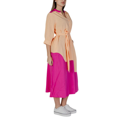 Orange Cotton Long