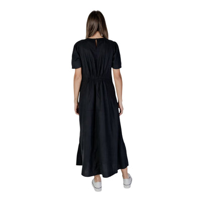 Black Linen Long