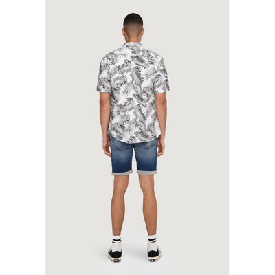 White Cotton Shortsleeve