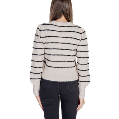 Gray Polyester Sweater