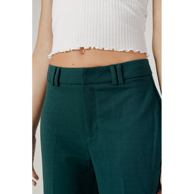 Green Polyester Pant