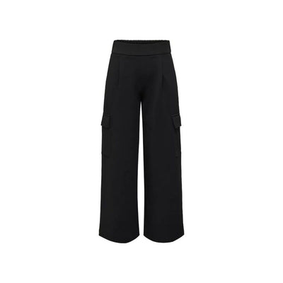 Black Polyester Pant
