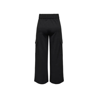 Black Polyester Pant