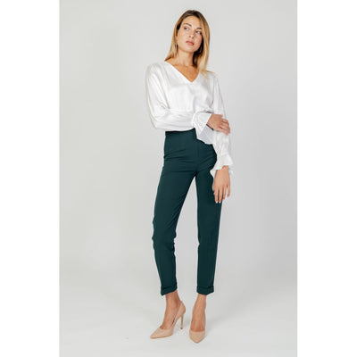 Green Polyester Pant