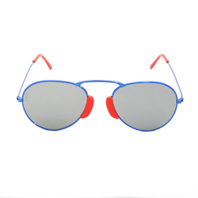 Blue Metal Sunglasses