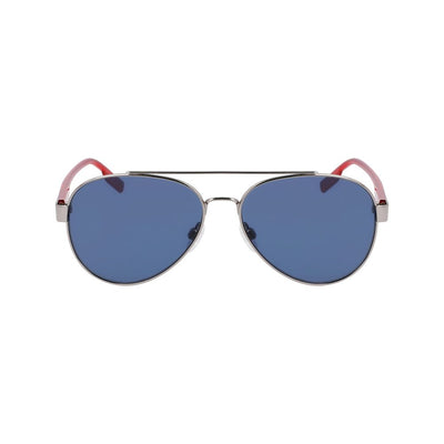 Gray Metal Sunglasses