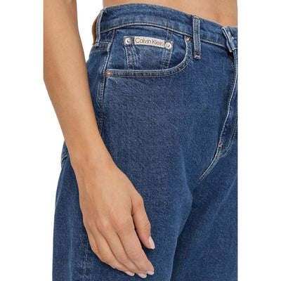 Blue Cotton Slim Fit Jean