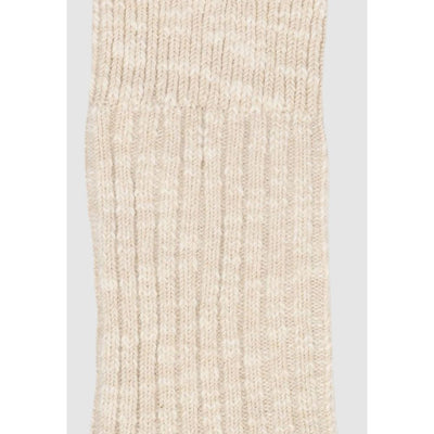 Beige Cotton Socks