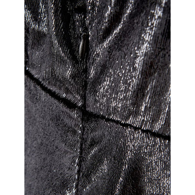 Elegant Polyester Black Dress