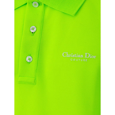 Green Cotton Polo Shirt