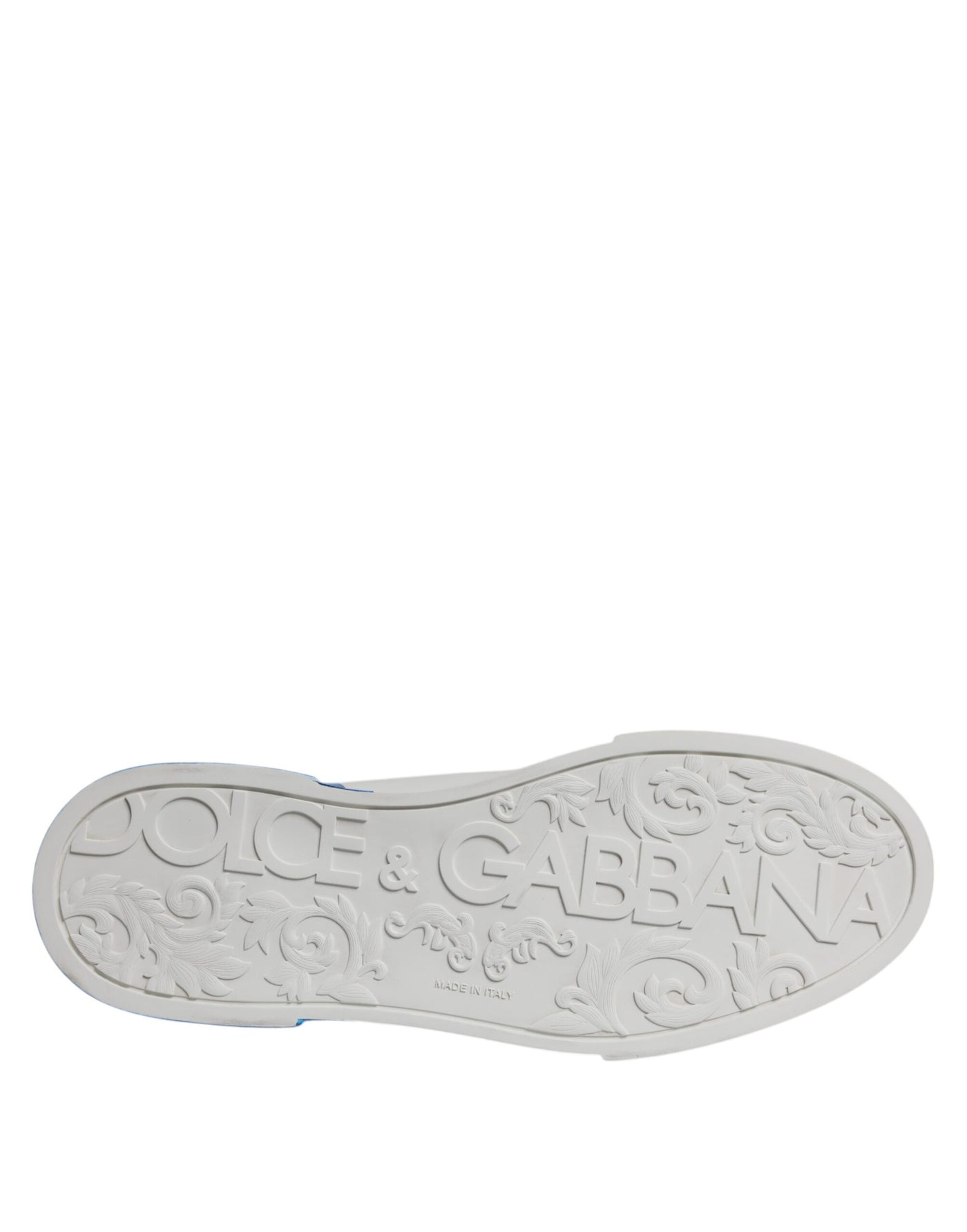 White Blue Leather Logo Low Top Sneakers Shoes