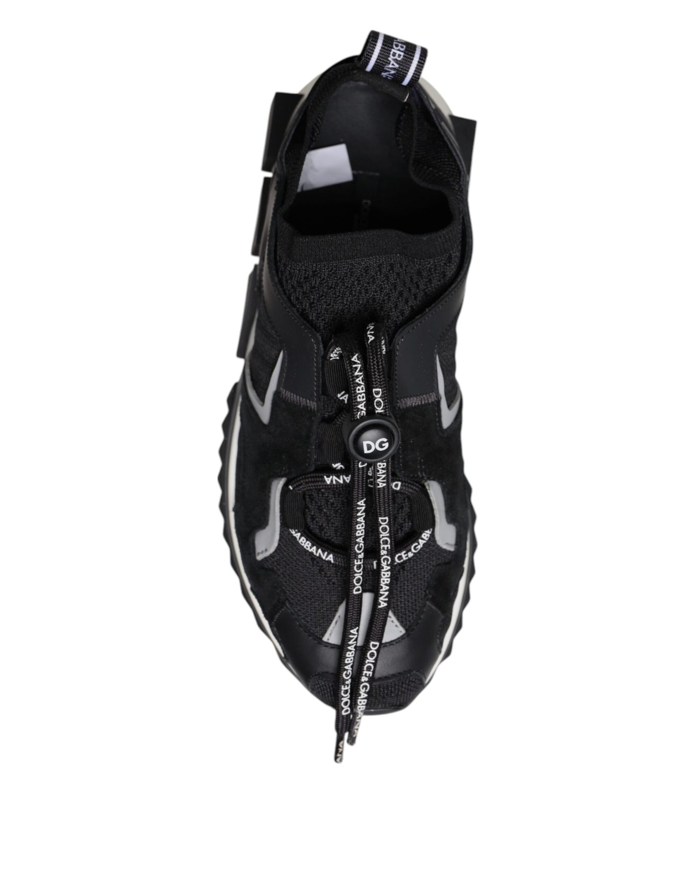 Black Mesh Sorrento Trekking Sneakers Shoes