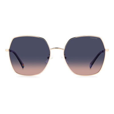Bicolor Stainless Steel Sunglasses
