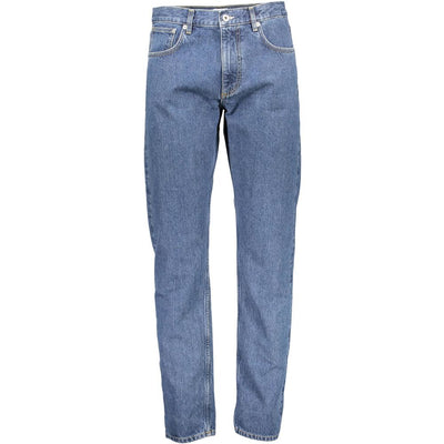 Blue Cotton Men Jeans