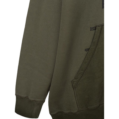 Green Cotton Hoody