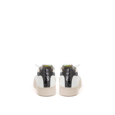 Elevate Your Sneaker Game with All-White Italian Leather Kicks