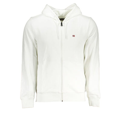 White Cotton Men Sweater