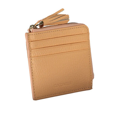 Orange Leather Wallet