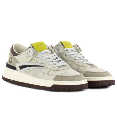 Beige Leather Sneaker