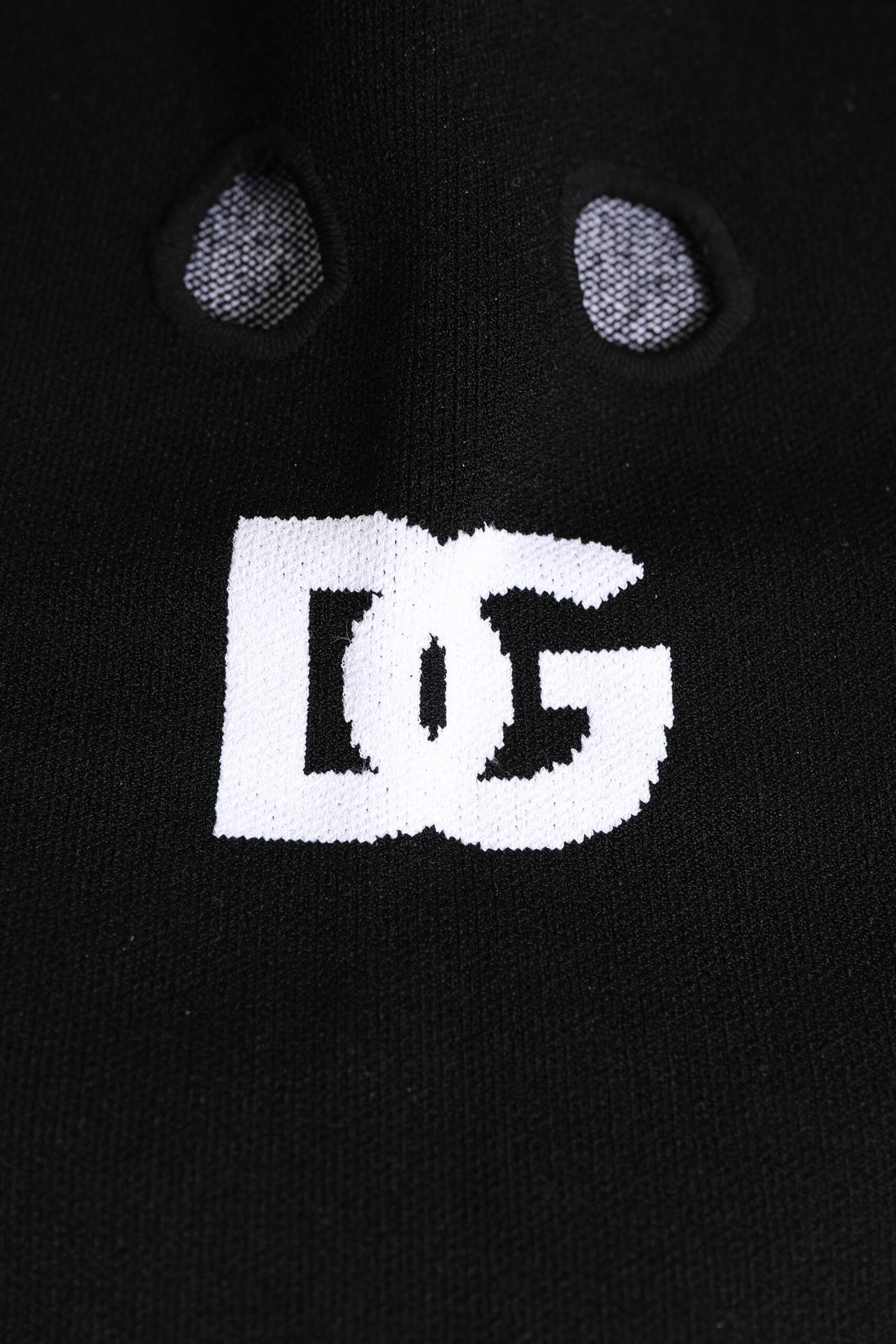 Black Cashmere Knitted Ski Mask Balaclava Hat