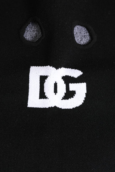Black Cashmere Knitted Ski Mask Balaclava Hat