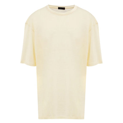 Yellow Linen T-Shirt