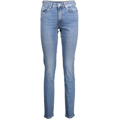 Blue Cotton Jeans & Pant