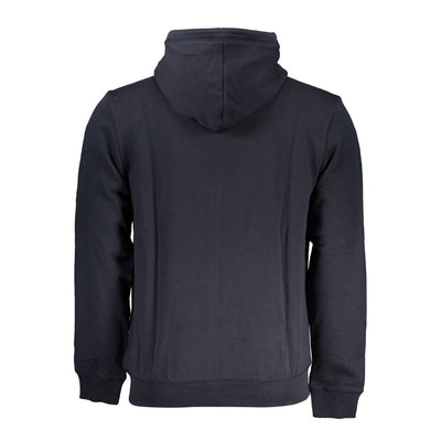 Blue Cotton Men Sweater