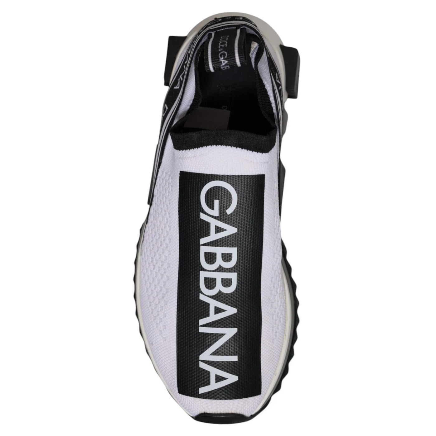 White Black Slip On Sorrento Sneakers Shoes