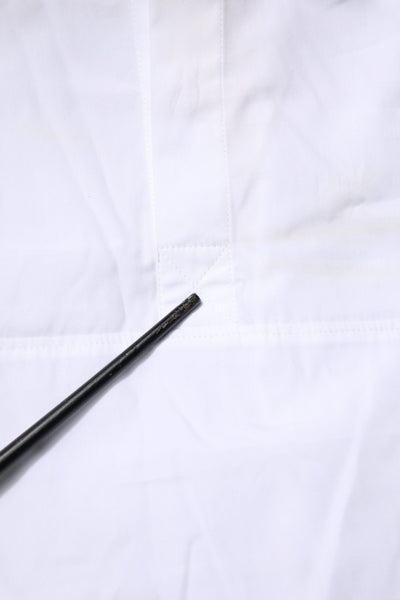 White Poplin Cotton Formal Men Dress Shirt