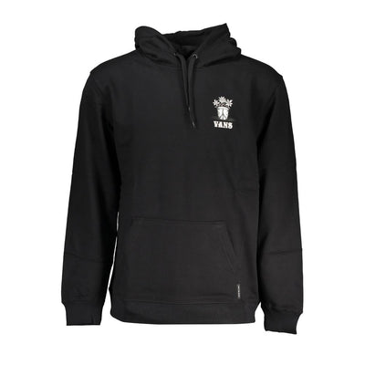 Black Cotton Men Sweater