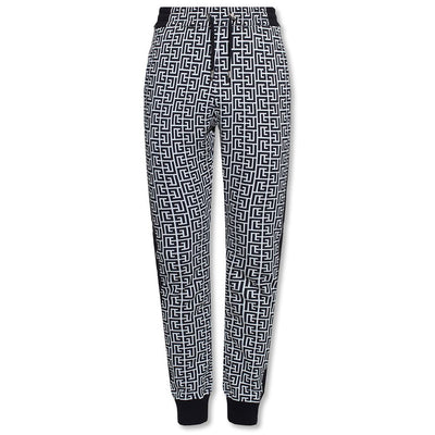 Black Cotton Men Sweatpant