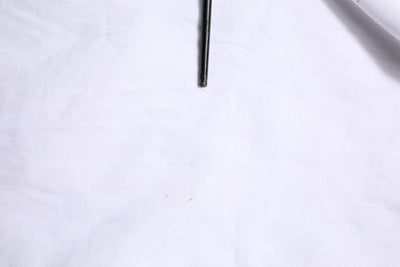 White Cotton Long Sleeves Collared Formal Shirt