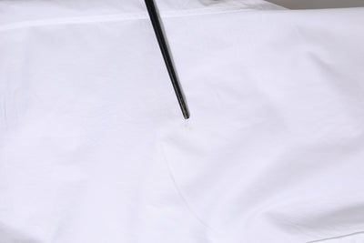 White Cotton Long Sleeves Dress Formal Shirt
