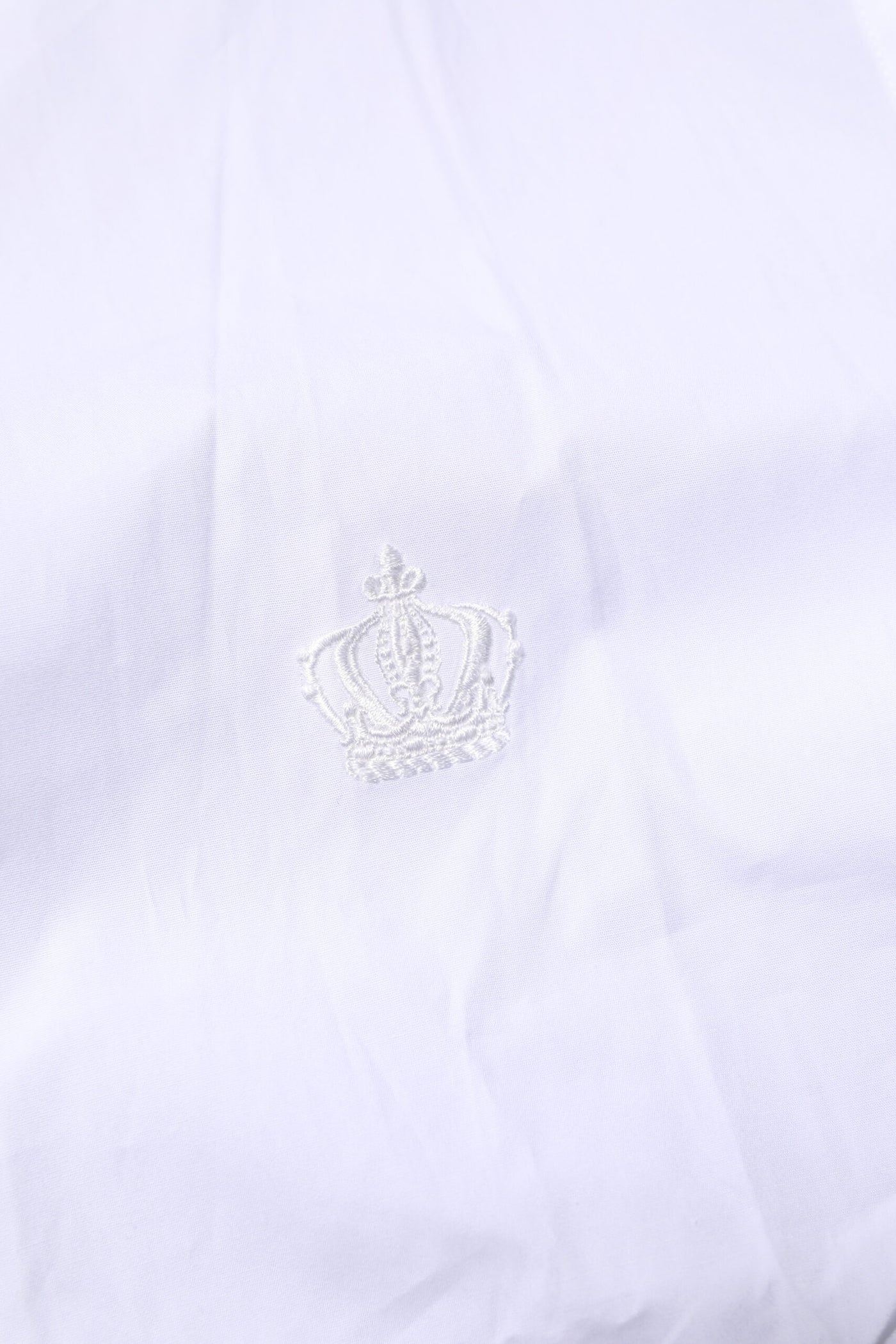 White Cotton Long Sleeves GOLD Formal Shirt
